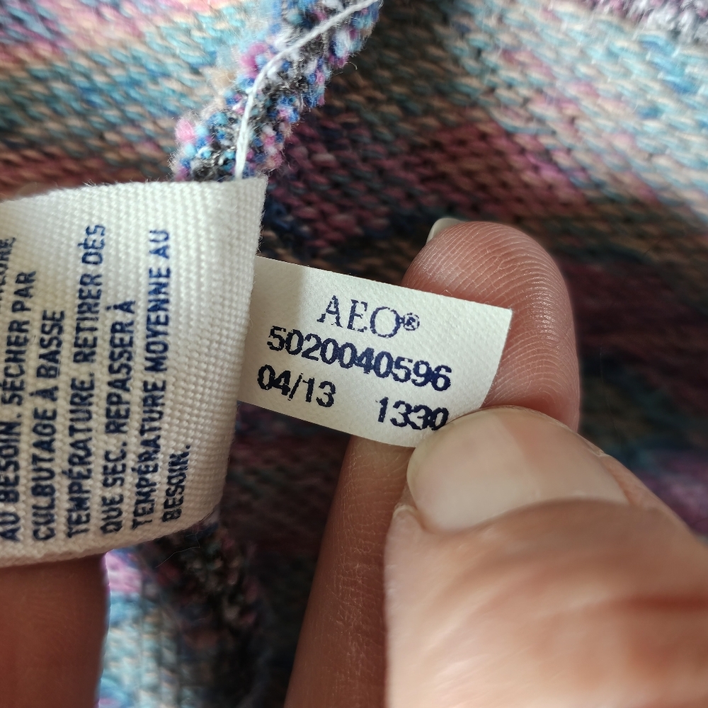 American Eagle Multicolored Aztec Mini Skirt Size… - image 8